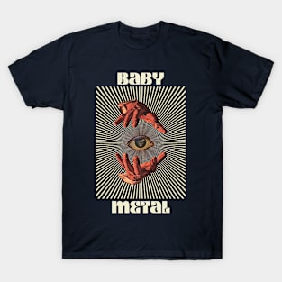 Hand Eyes Beby Metal T-Shirt